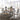 Liberty Lindsey Farm Trestle Table w/4 Chairs & Bench in Gray-Washburn's Home Furnishings