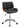 Adjustable Height Office Chair - Black And Chrome - Wood Walnut Finish-Washburn's Home Furnishings