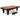 Kruger 8' Tapered Pool Table in Dark Chocolate-Washburn's Home Furnishings