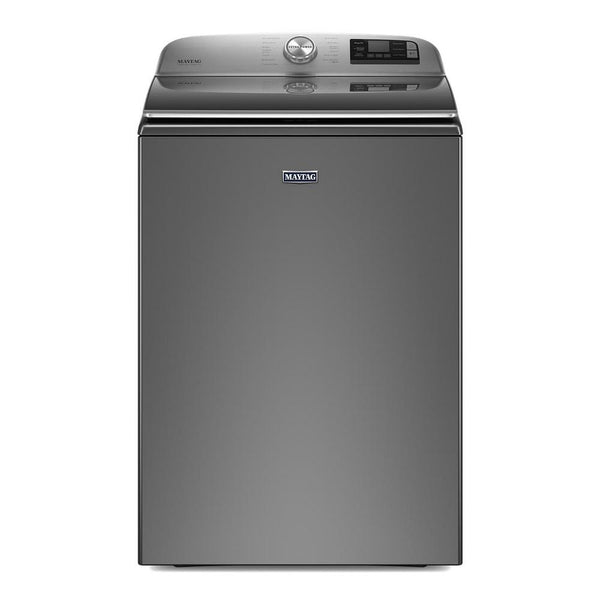 Maytag 5.3cf Metallic Slate Top Load Washing Machine-Washburn's Home Furnishings
